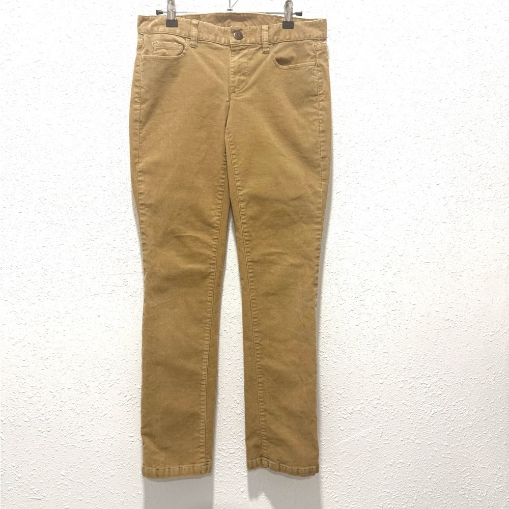 J. Crew Women's corduroy tan Straight Leg Jeans‎ 26